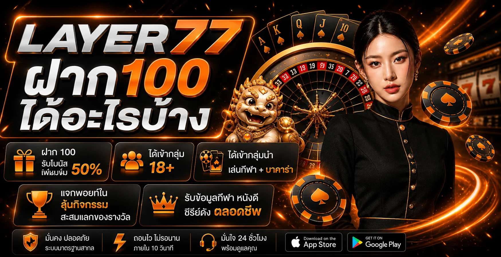 LAYER77 ทางเข้า สมัครสมาชิก สล็อต คาสิโน และคู่มือใช้งาน